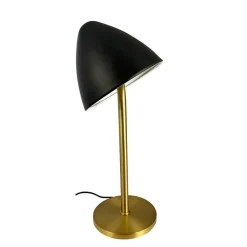 Oulu bordlampe, sort/messing