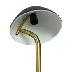 Oulu bordlampe, sort/messing