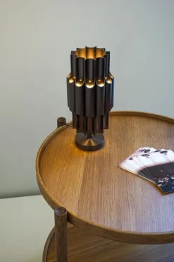 Pan bordlampe 120, alu