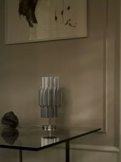 Pan bordlampe 190, alu