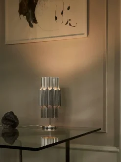 Pan bordlampe 190, alu