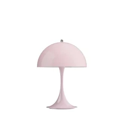 Panthella 250 Portable V3 bord- / batterilampe, lys rosa opal