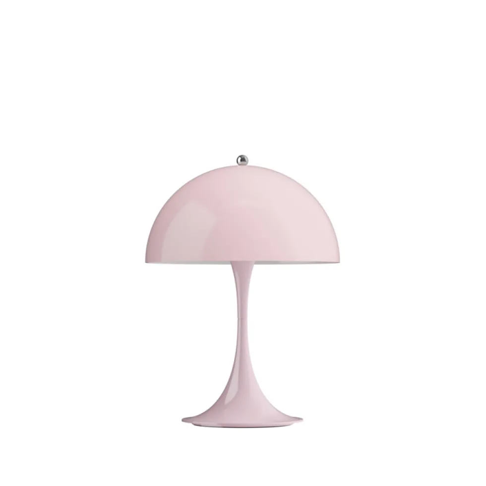 Panthella 250 Portable V3 bord- / batterilampe, lys rosa opal