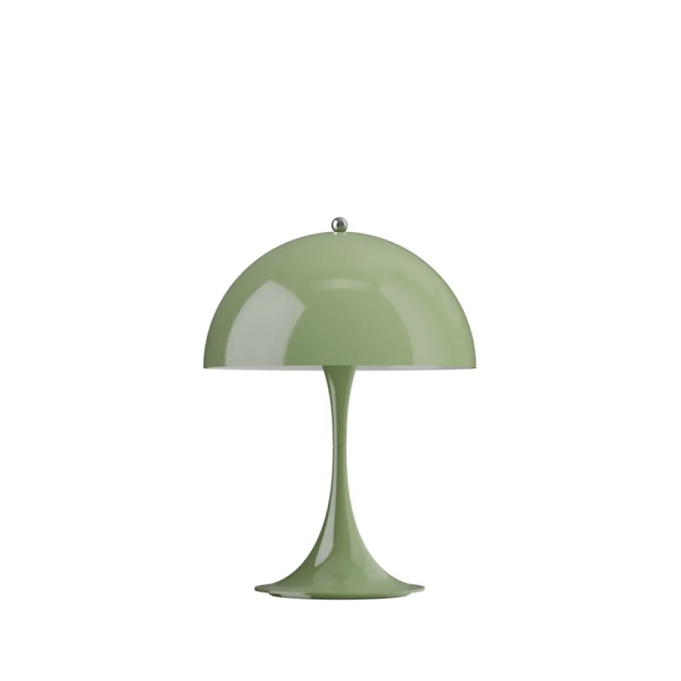Panthella 250 Portable V3 bord- / batterilampe, opaque moss grøn