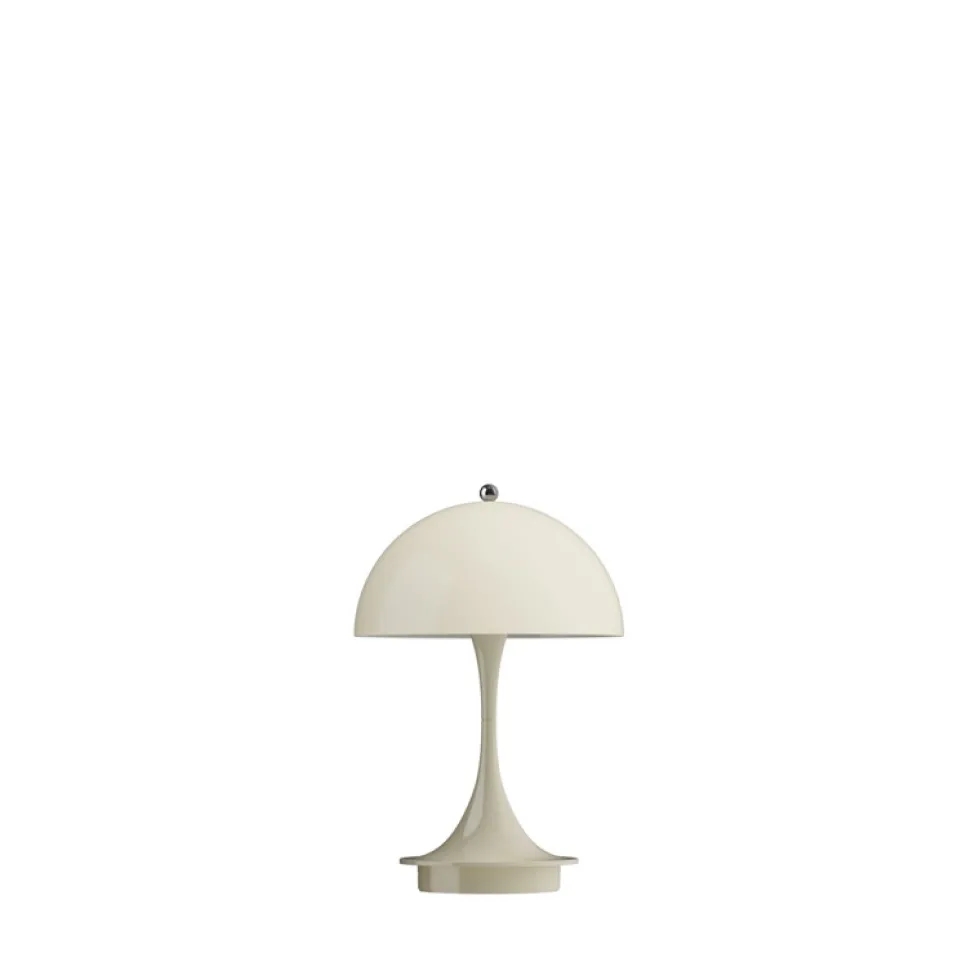Panthella 160 Portable V3 bord- / batterilampe, beige opal
