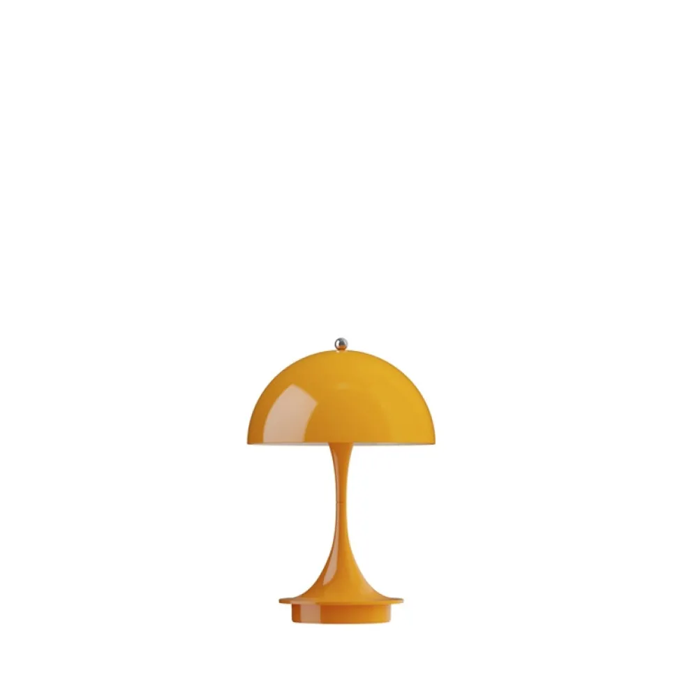 Panthella 160 Portable V3 bord- / batterilampe, opaque orange