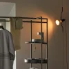 Parentesi gulvlampe, hvid
