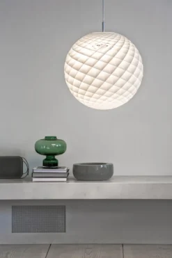Patera pendel Ø45, hvid