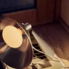 Peel bordlampe, rustfrit stål