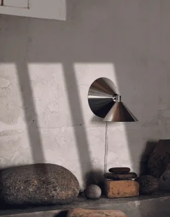 Peel væglampe, rustfrit stål