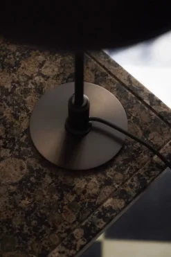 PH 3/2 bordlampe, aged brass/opal