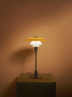 PH 3/2 bordlampe Centenary Edition, amber/opal
