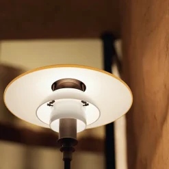 PH 3/2 bordlampe Centenary Edition, amber/opal