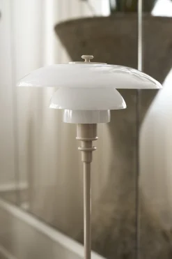 PH 2/1 bordlampe, glossy beige