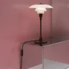 PH 3/2 bordlampe, glossy burgundy