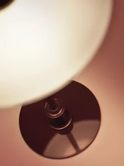 PH 3/2 bordlampe, glossy burgundy