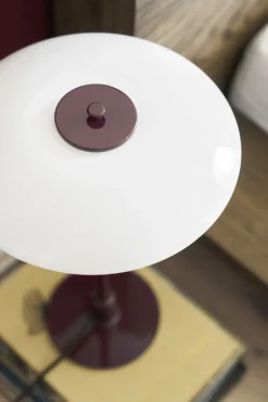 PH 3/2 bordlampe, glossy burgundy