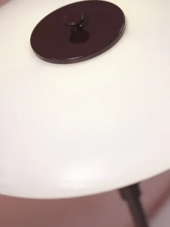 PH 3/2 bordlampe, glossy burgundy