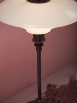 PH 2/1 bordlampe, glossy burgundy