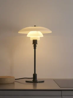 PH 2/1 bordlampe, glossy deep green