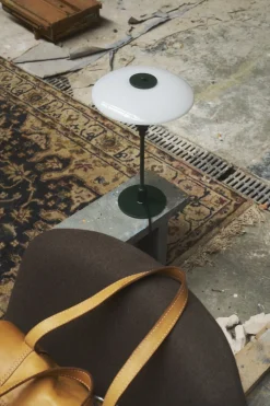PH 2/1 bordlampe, glossy deep green