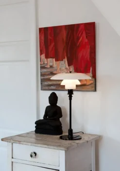 PH 3/2 bordlampe, krom