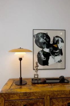 PH 3½-2½ bordlampe, messing