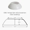 PH 3/2 glas mellemskærm