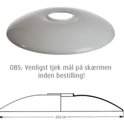 PH 3½-3 glas overskærm