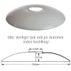 PH 3/2 glas overskærm til bordlampe og væglampe