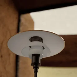 PH 3½-2½ gulvlampe Centenary Edition, amber/opal