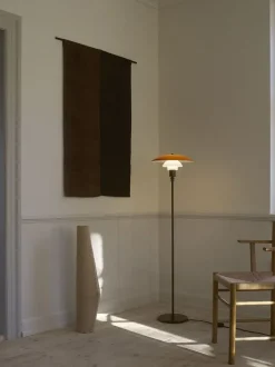 PH 3½-2½ gulvlampe Centenary Edition, amber/opal