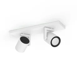 Philips Hue Argenta White and Color Ambiance dobbelt spot, hvid