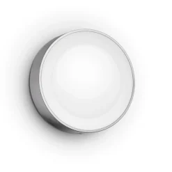 Philips Hue Daylo White and Color Ambiance udendørs væglampe, sølv