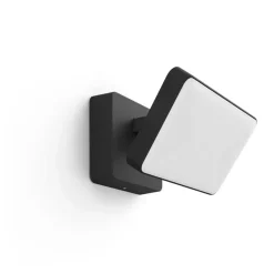 Philips Hue Discover White and Color Ambiance udendørs projektør / væglampe, sort