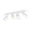 Philips Hue Fugato White and Color Ambiance 4 spots, hvid