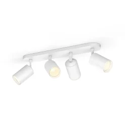 Philips Hue Fugato White and Color Ambiance 4 spots, hvid