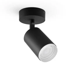 Philips Hue Fugato White and Color Ambiance spot, sort