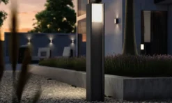 Philips Hue Turaco udendørs post / søjle, antrasit