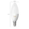 Philips Hue White Ambiance kertepære 3,7W LED E14 500lm