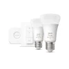 Philips Hue White and Color Ambiance Startsæt 9W LED E27 (2-sæt)