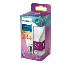 Philips LED-pære 7,5W E27 (3-trins dæmp)