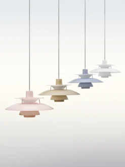 PH 5 Ø320 Opal pendel, opal pale blue