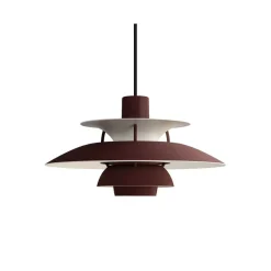 PH 5 Ø300 pendel, monokrom burgundy
