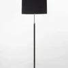 Pie de salón Gulvlampe G2 sort/krom