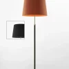 Pie de salón Gulvlampe G1 sort/messing