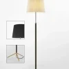 Pie de salón Gulvlampe G3 sort/messing