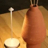 Pina batterilampe / bordlampe, sand