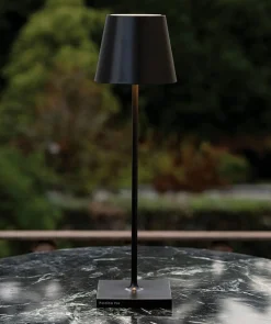 Poldina batterilampe / bordlampe, sort