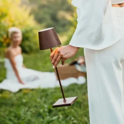 Poldina batterilampe / bordlampe, corten